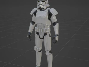 Soldado de asalto imperial - Fortnite Modelo 3D