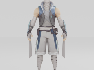 Kenji - Fortnite 3D Model