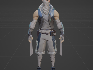 Kenji - Fortnite 3Dモデル