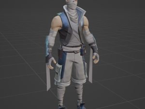 Kenji - Fortnite 3Dモデル