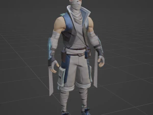 Kenji - Fortnite 3D Model