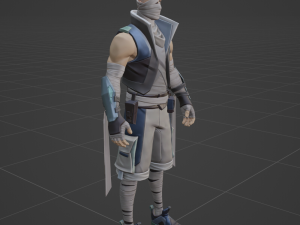 Kenji - Fortnite 3Dモデル