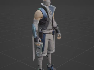 Kenji - Fortnite 3D Model