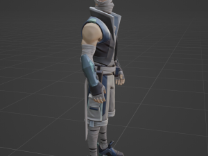 Kenji - Fortnite 3Dモデル
