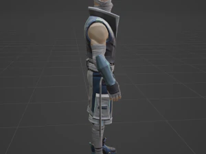 Kenji - Fortnite 3D Model