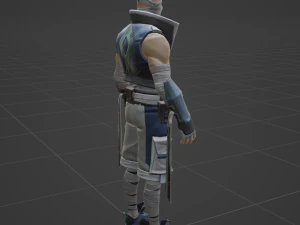 Kenji - Fortnite 3D Model