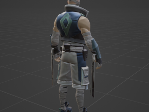 Kenji - Fortnite 3Dモデル