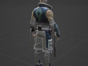 Kenji - Fortnite 3D Model