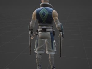 Kenji - Fortnite 3Dモデル