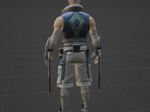Kenji - Fortnite 3Dモデル