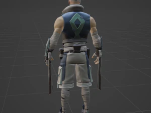 Kenji - Fortnite 3D Model