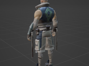 Kenji - Fortnite 3Dモデル