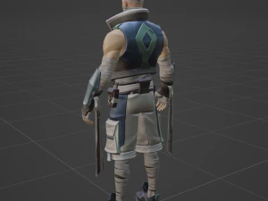 Kenji - Fortnite 3D Model