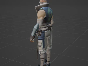 Kenji - Fortnite 3D Model