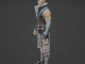 Kenji - Fortnite 3Dモデル