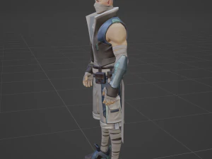 Kenji - Fortnite 3D Model