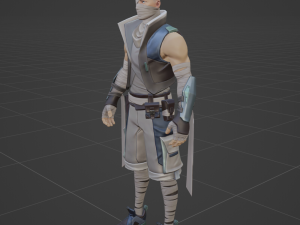 Kenji - Fortnite 3Dモデル