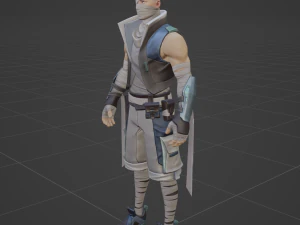 Kenji - Fortnite 3D Model
