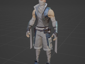 Kenji - Fortnite 3Dモデル