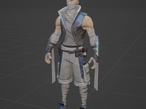 Kenji - Fortnite 3D Model