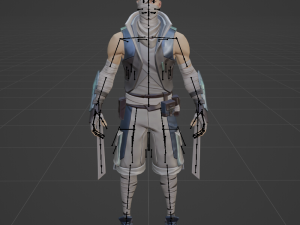 Kenji - Fortnite 3Dモデル