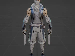 Kenji - Fortnite 3D Model