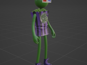 Kernel Poppy - Fortnite Modelo 3D