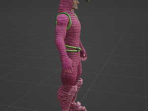 King Flamingo - Fortnite Modello 3D