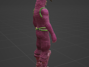 King Flamingo - Fortnite Modello 3D