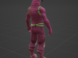King Flamingo - Fortnite Modello 3D
