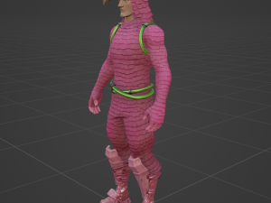 King Flamingo - Fortnite Modello 3D