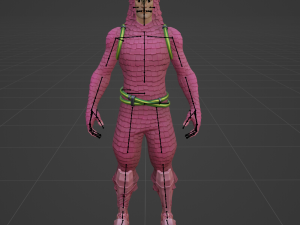 King Flamingo - Fortnite Modello 3D