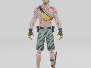King Krab - Fortnite 3D Model
