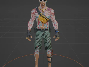 King Krab - Fortnite 3D Model