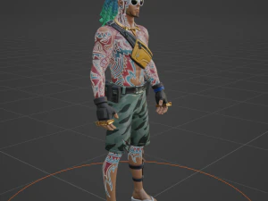 King Krab - Fortnite 3D Model
