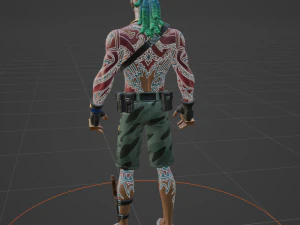 King Krab - Fortnite 3D Model