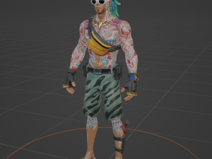 King Krab - Fortnite Modelo 3D