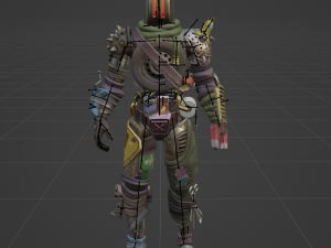 Kitbash - Fortnite Modelo 3D