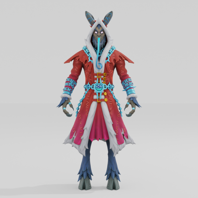 Krampus - Fortnite 3Dモデル .c4d .max .obj .3ds .fbx .stl .blend 