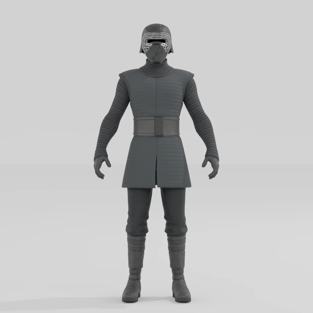 Kylo Ren - Fortnite 3D Model .c4d .max .obj .3ds .fbx .stl .blend 