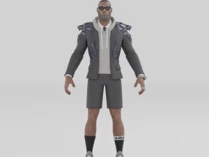 Lebron James - Fortnite 3D Model