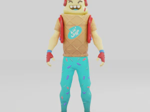Lil Whip - Fortnite Modello 3D
