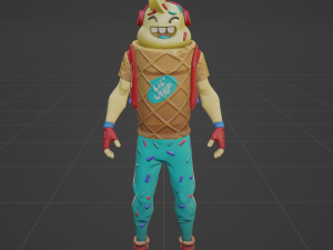 リル・ウィップ - フォートナイト 3Dモデル