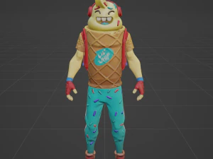 Lil Whip - Fortnite 3D Model