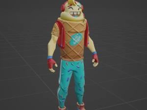 Lil Whip - Fortnite 3D Model