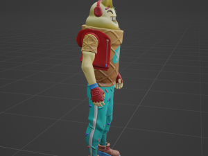 リル・ウィップ - フォートナイト 3Dモデル