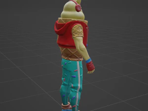 Lil Whip - Fortnite 3D Model