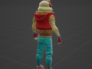 リル・ウィップ - フォートナイト 3Dモデル