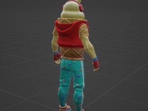 Lil Whip - Fortnite 3D Model