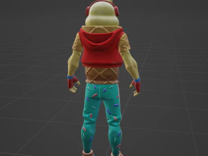Lil Whip - Fortnite 3D Model